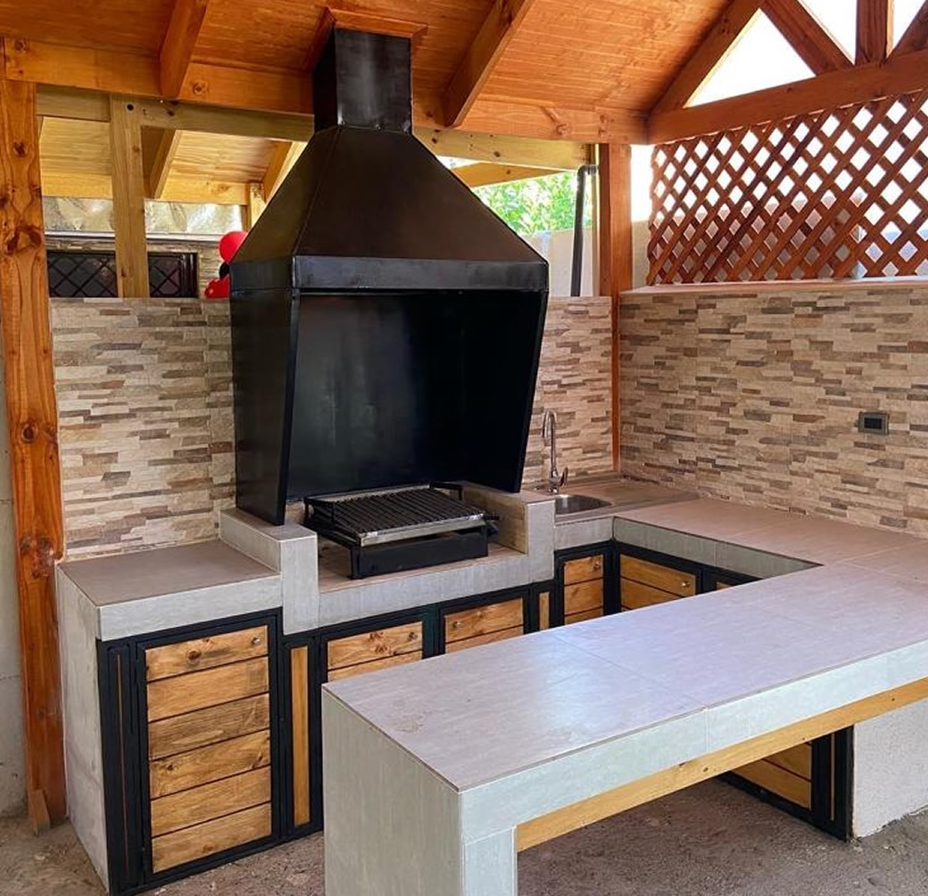 Quincho moderno terminado